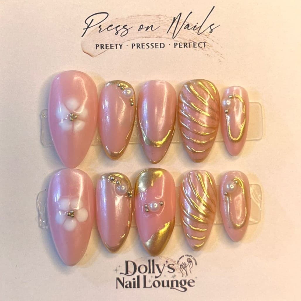 Golden Hour Nails