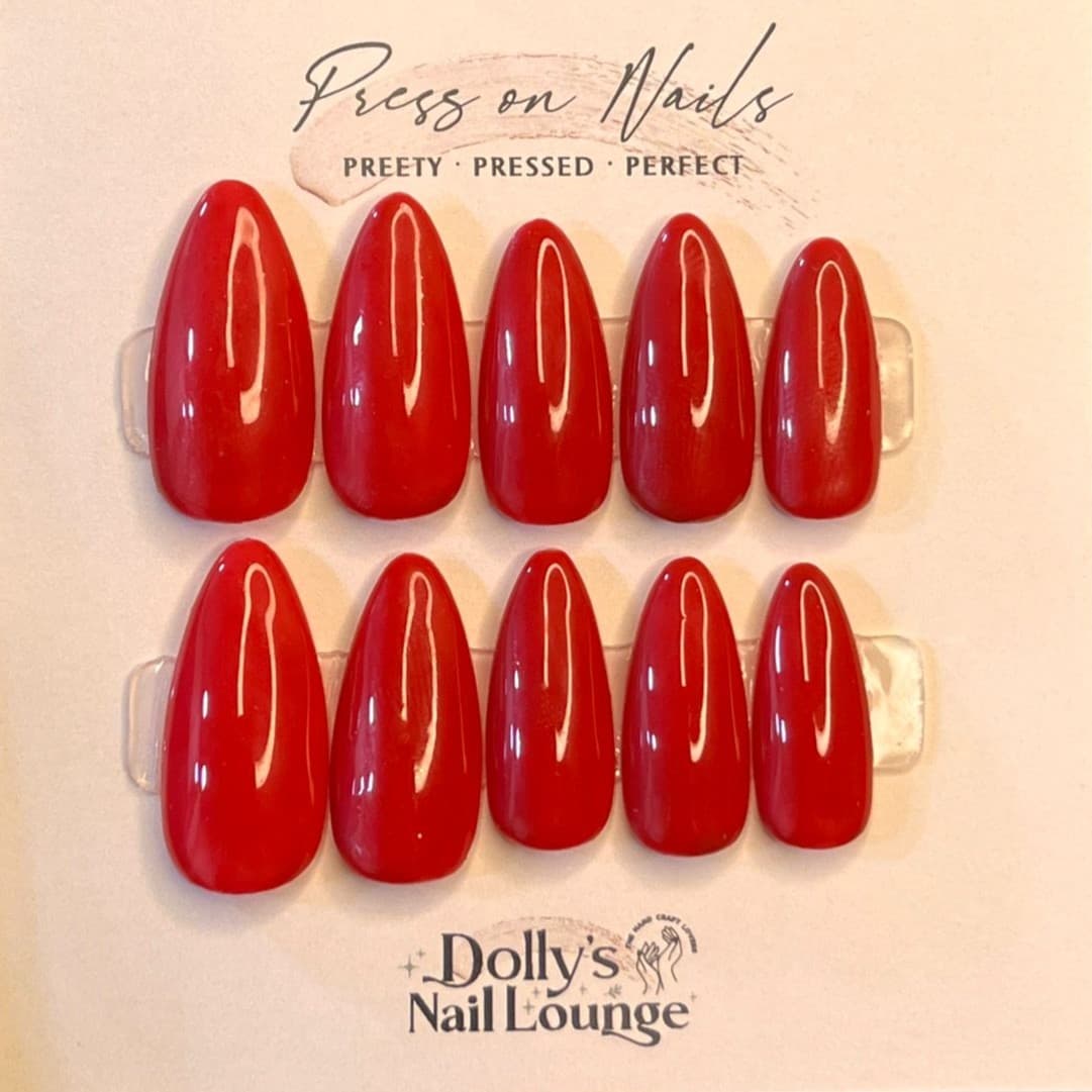 Valentine Red Nails